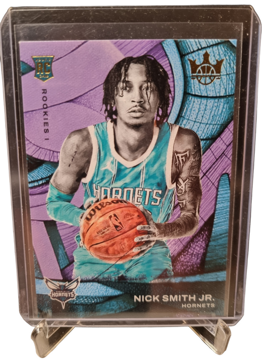 2023-24 Panini Court Kings #76 Nick Smith JR Rookie Card Rookies I