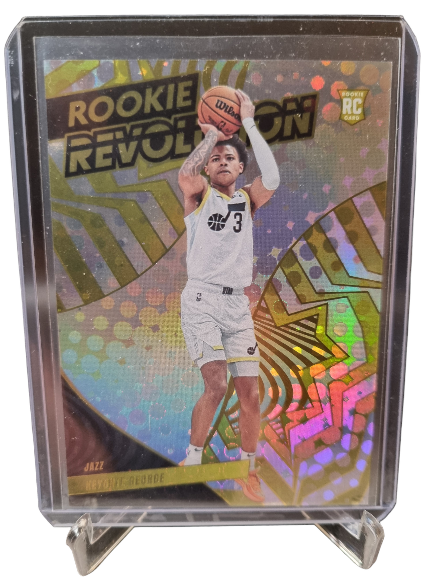 2023-24 Panini Revolution #8 Keyonte George Rookie Card Rookie Revolution