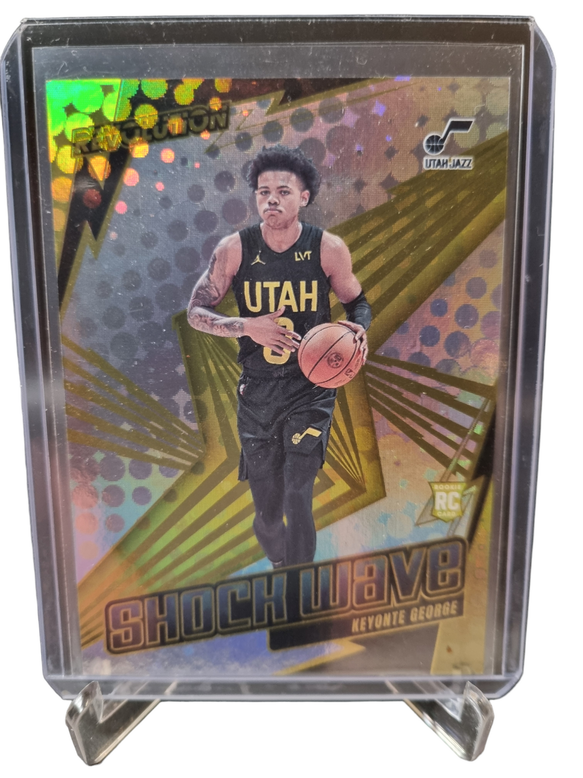 Keyonte George Rookie Rpa 2023-24 Panini Revolution #23 Keyonte George Rookie Card Shockwave ...