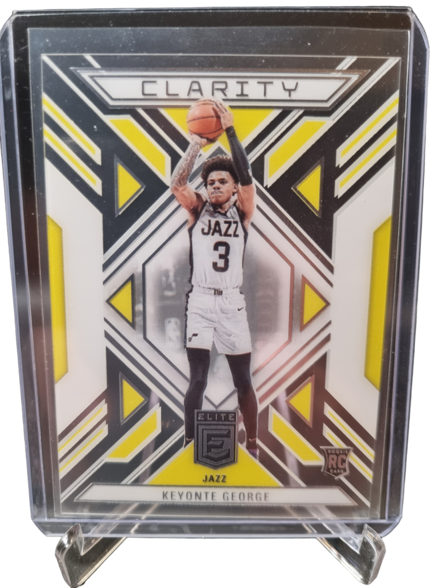 2023-24 Panini Donruss Elite #14 Keyonte George Rookie Card Clarity