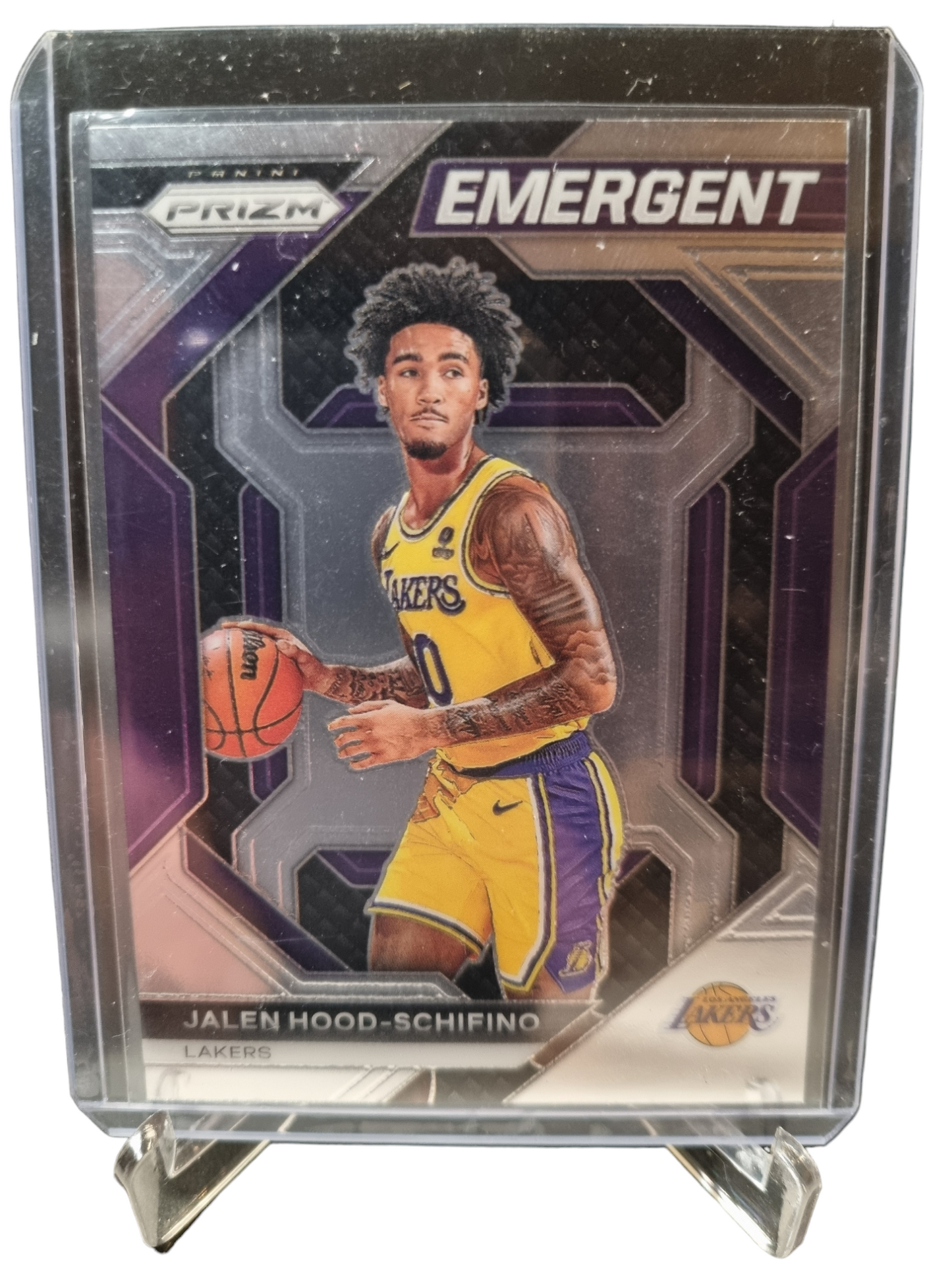 2023-24 Panini Prizm #15 Jalen Hood-Schifino Rookie Card Emergent