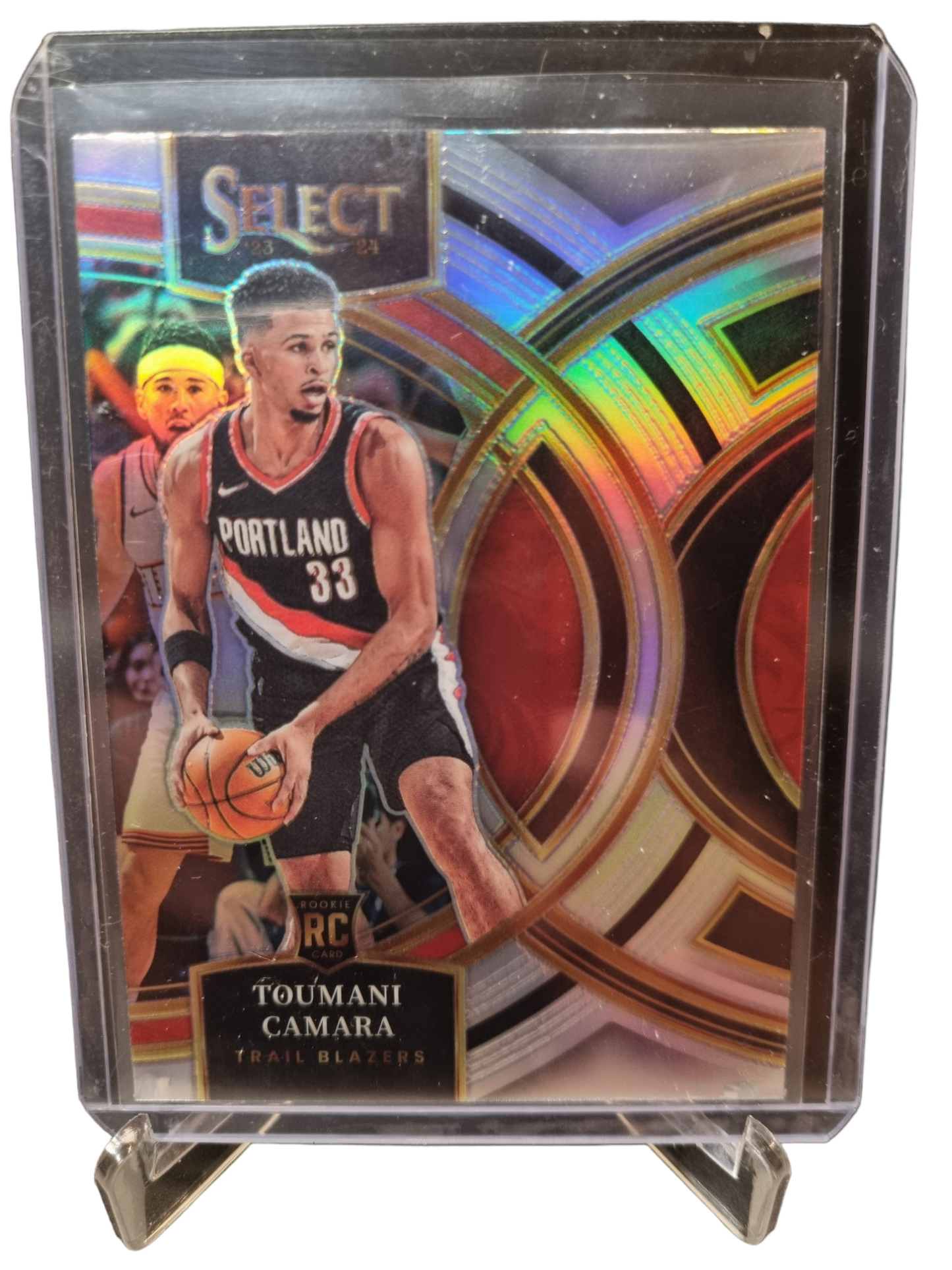 2023-24 Panini Select #115 Toumani Camara Rookie Card Premier Silver Prizm