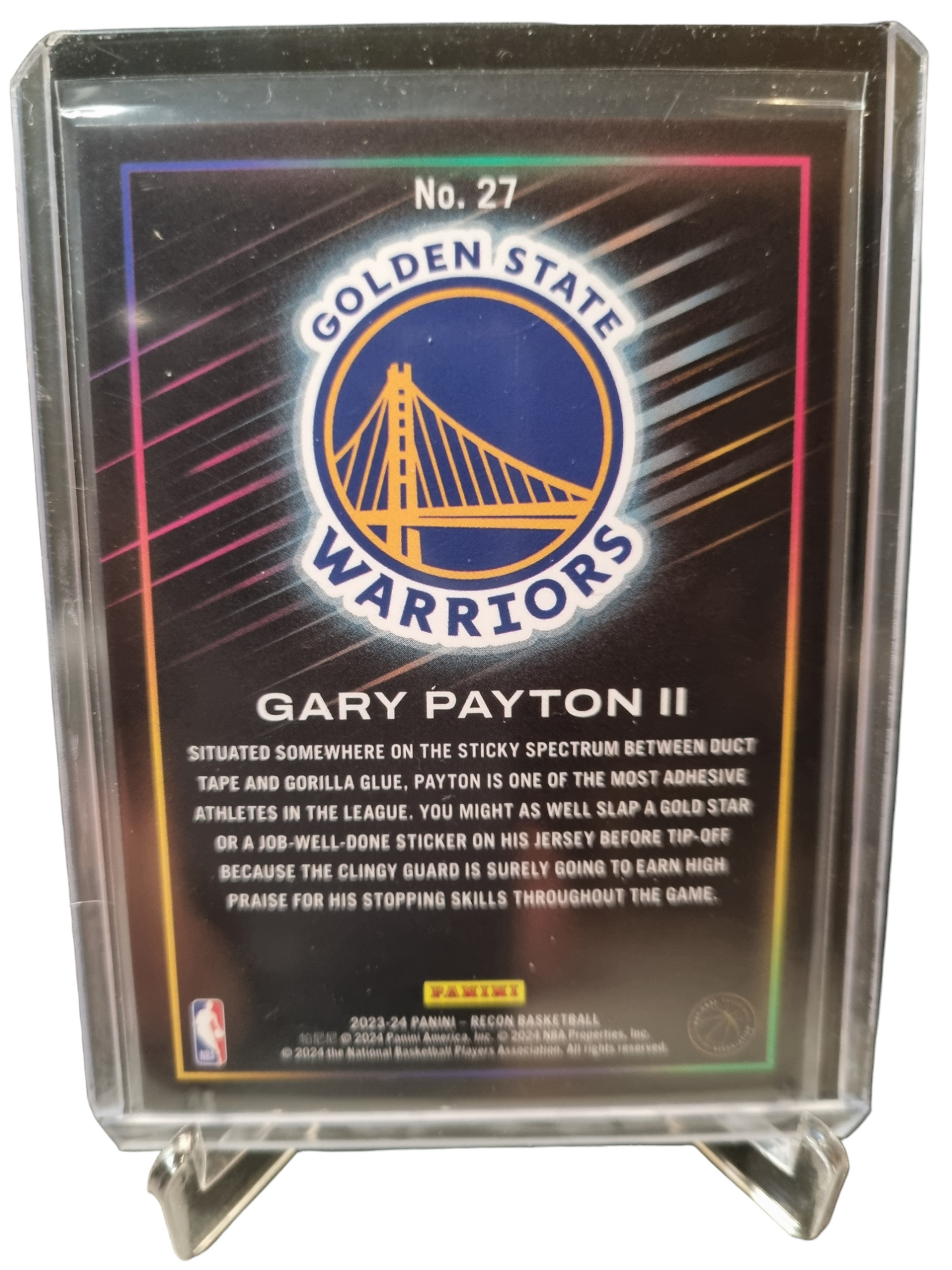 2023-24 Panini Recon #27 Gary Payton II Holo