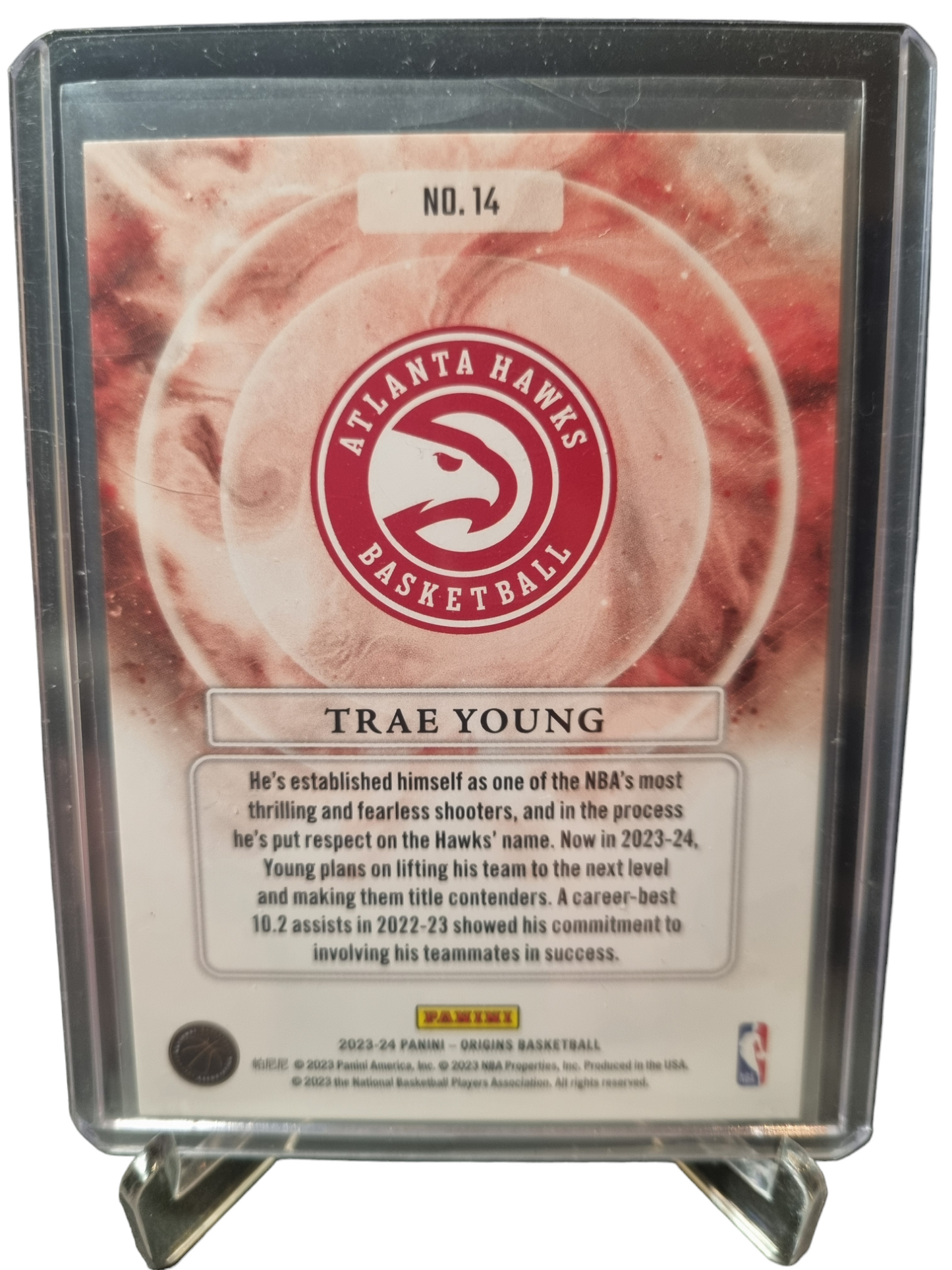 2023-24 Panini Origins #14 Trae Young Euphoria