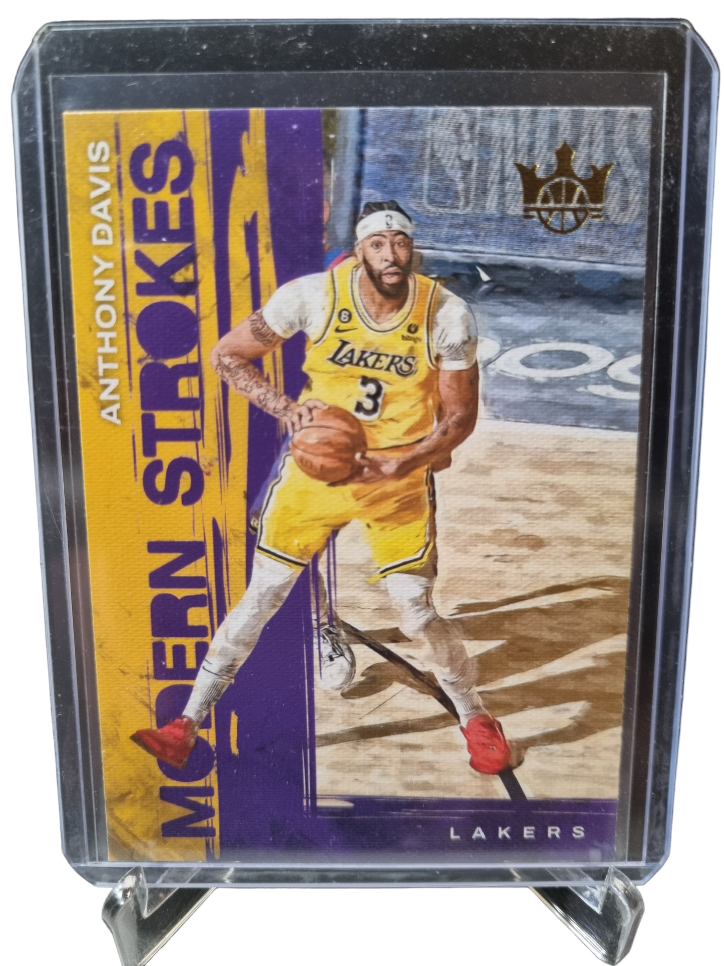 2023-24 Panini Court Kings #17 Anthony Davis Modern Strokes