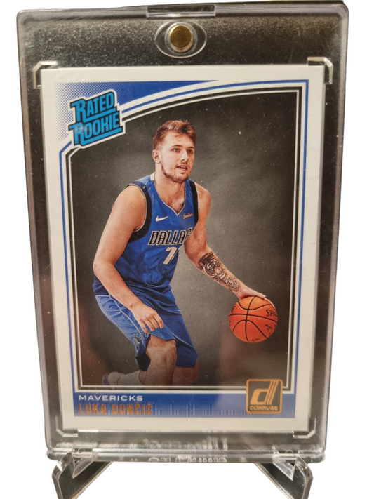 2018 Panini Donruss #177 Luka Doncic Rookie Card Rated Rookie