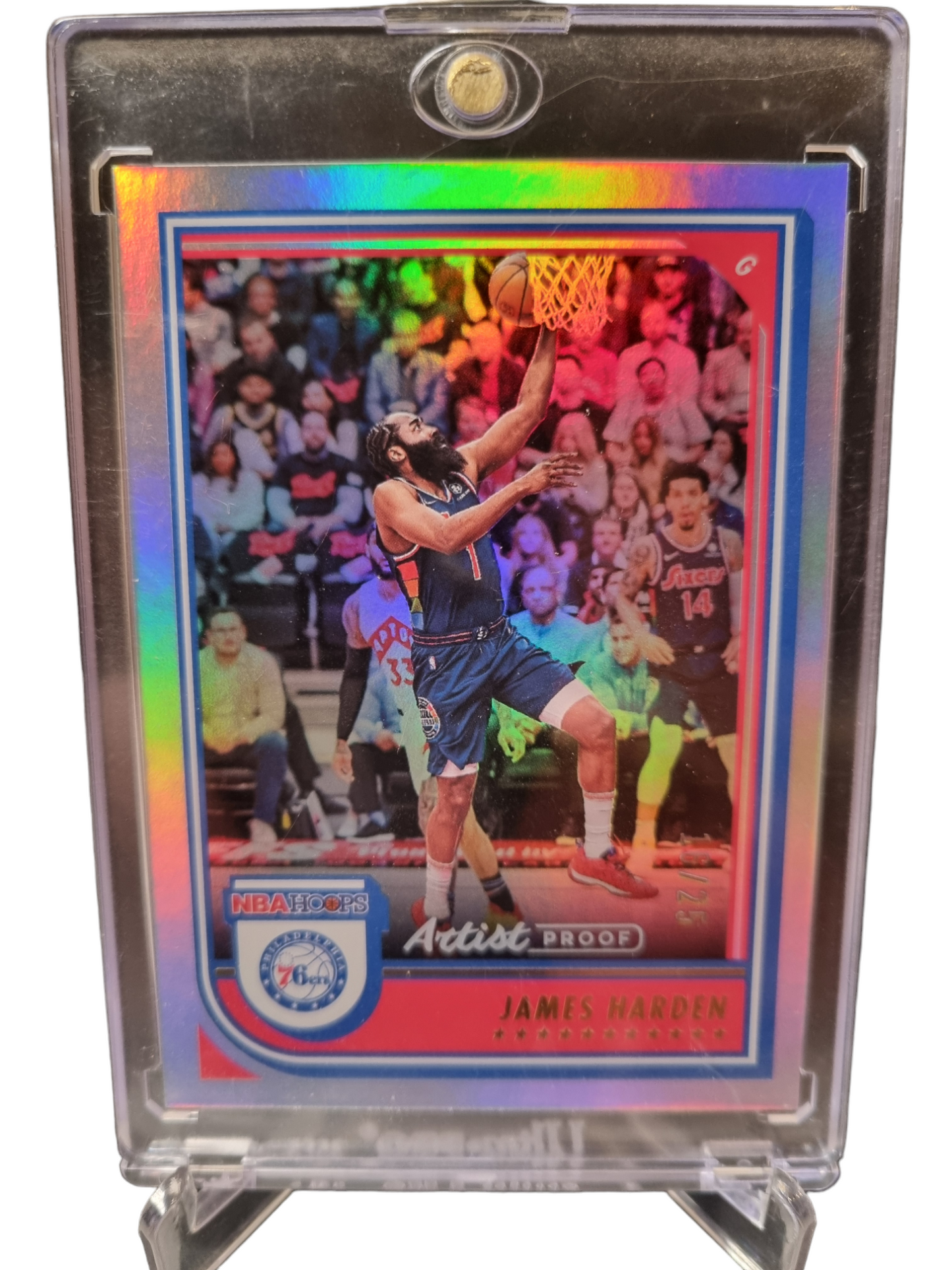 2022-23 Panini Hoops #29 James Harden Artist Proof Holo 16/25