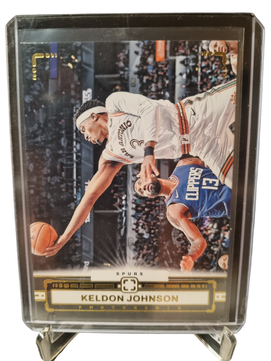 2023-24 Panini Photogenic #33 Keldon Johnson