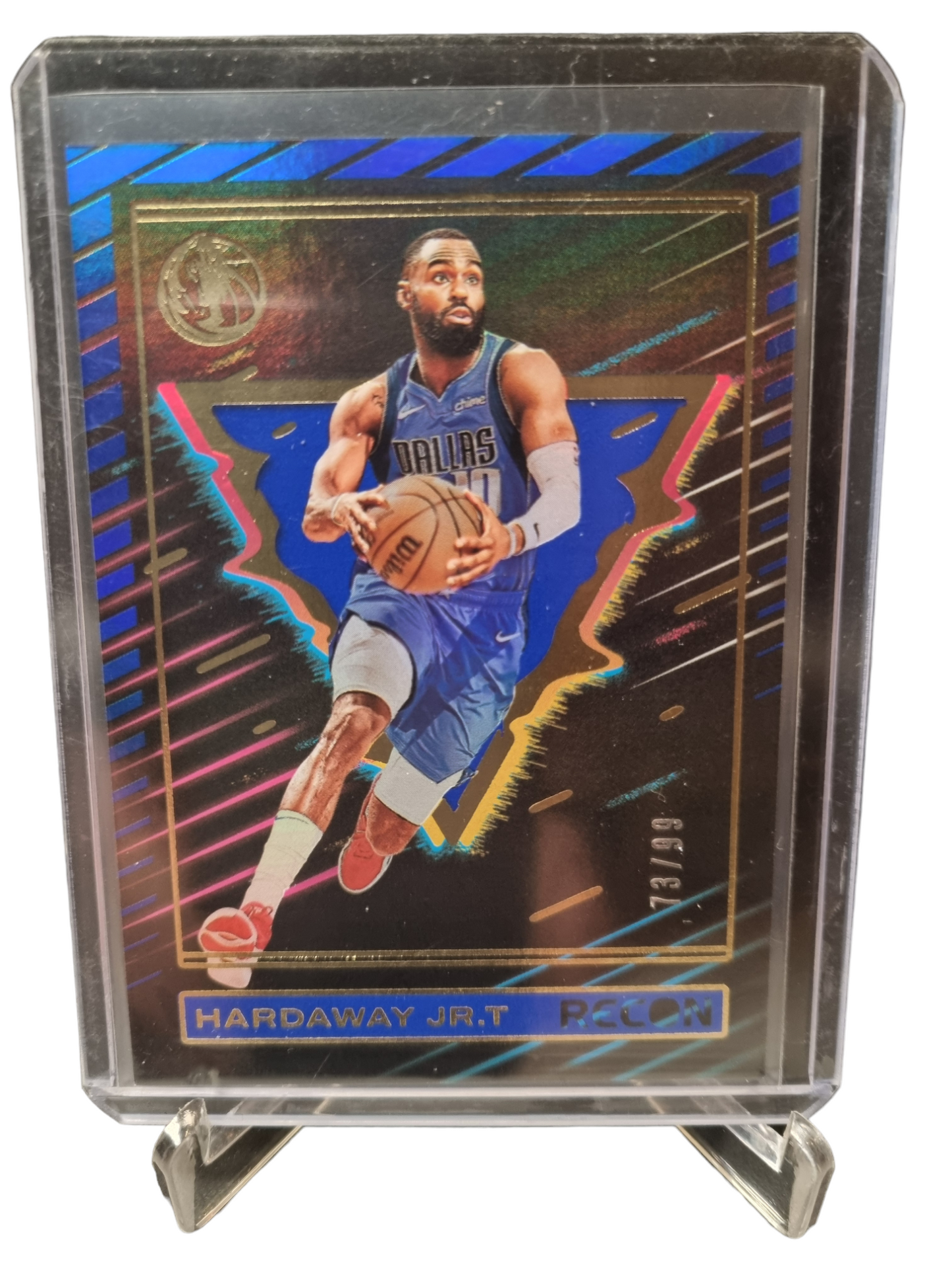 2023-24 Panini Recon #12 Tim Hardaway JR Blue Holo 73/99