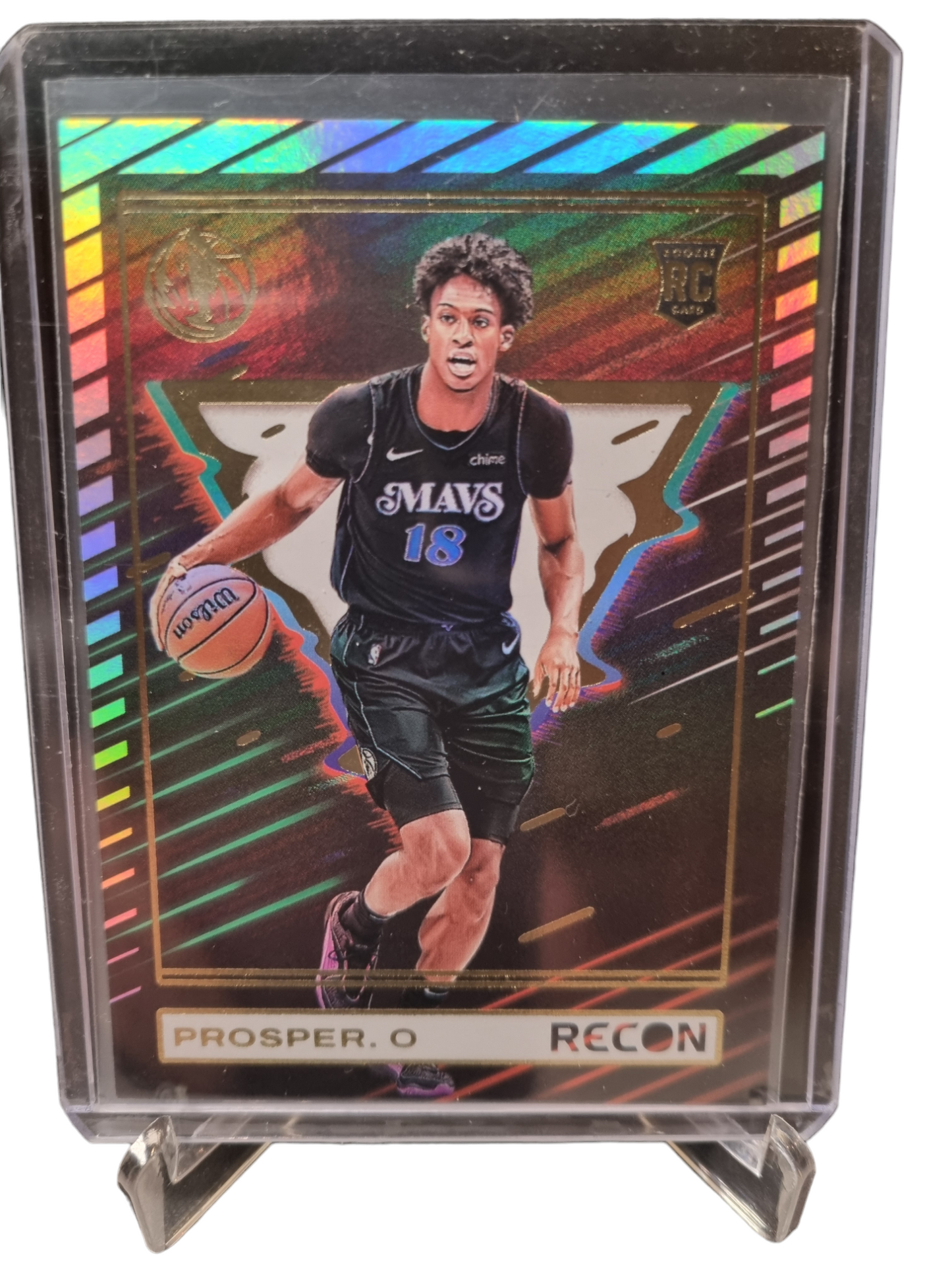 2023-24 Panini Recon #250 Oliver-Maxence Prosper Rookie Card Holo