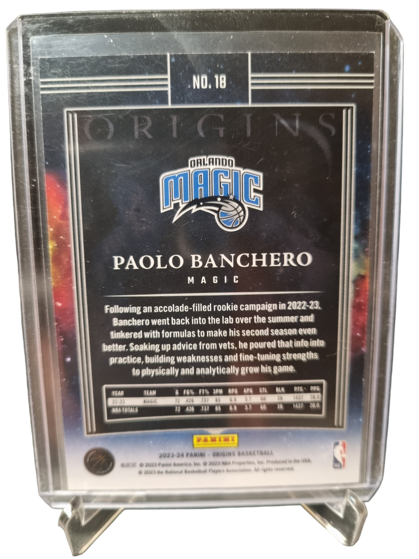 2023-24 Panini Origins #18 Paolo Banchero