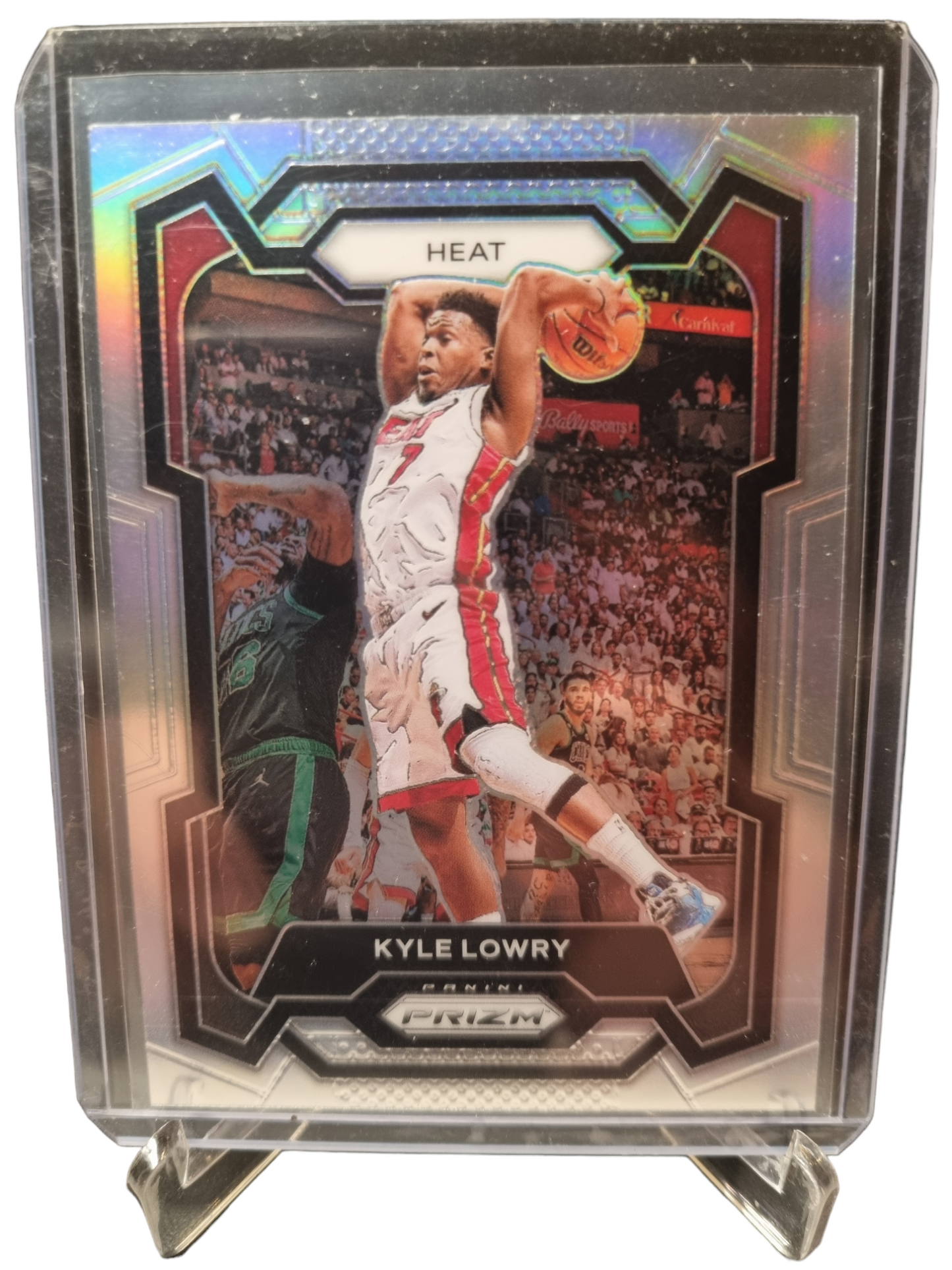 2023-24 Panini Prizm #40 Kyle Lowry Silver Prizm