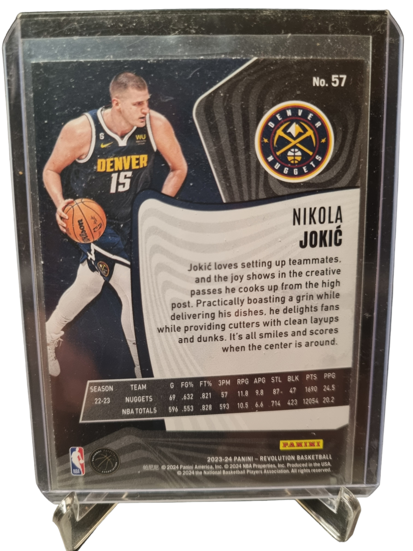 2023-24 Panini Revolution #57 Nikola Jokic