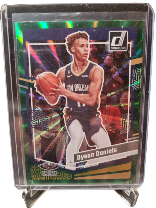 2023-24 Panini Donruss #149 Dyson Daniels Green Laser