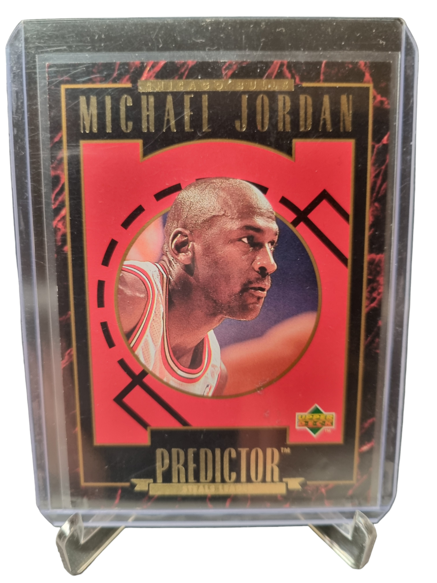 1995 Upper Deck #H3 Michael Jordan Predictor Gold Foil Steals Leader