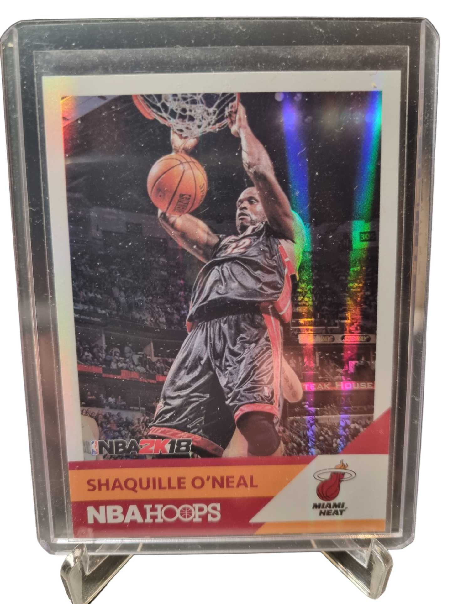 2017-18 Panini Hoops Shaquille O'Neal NBA2K18 Holo