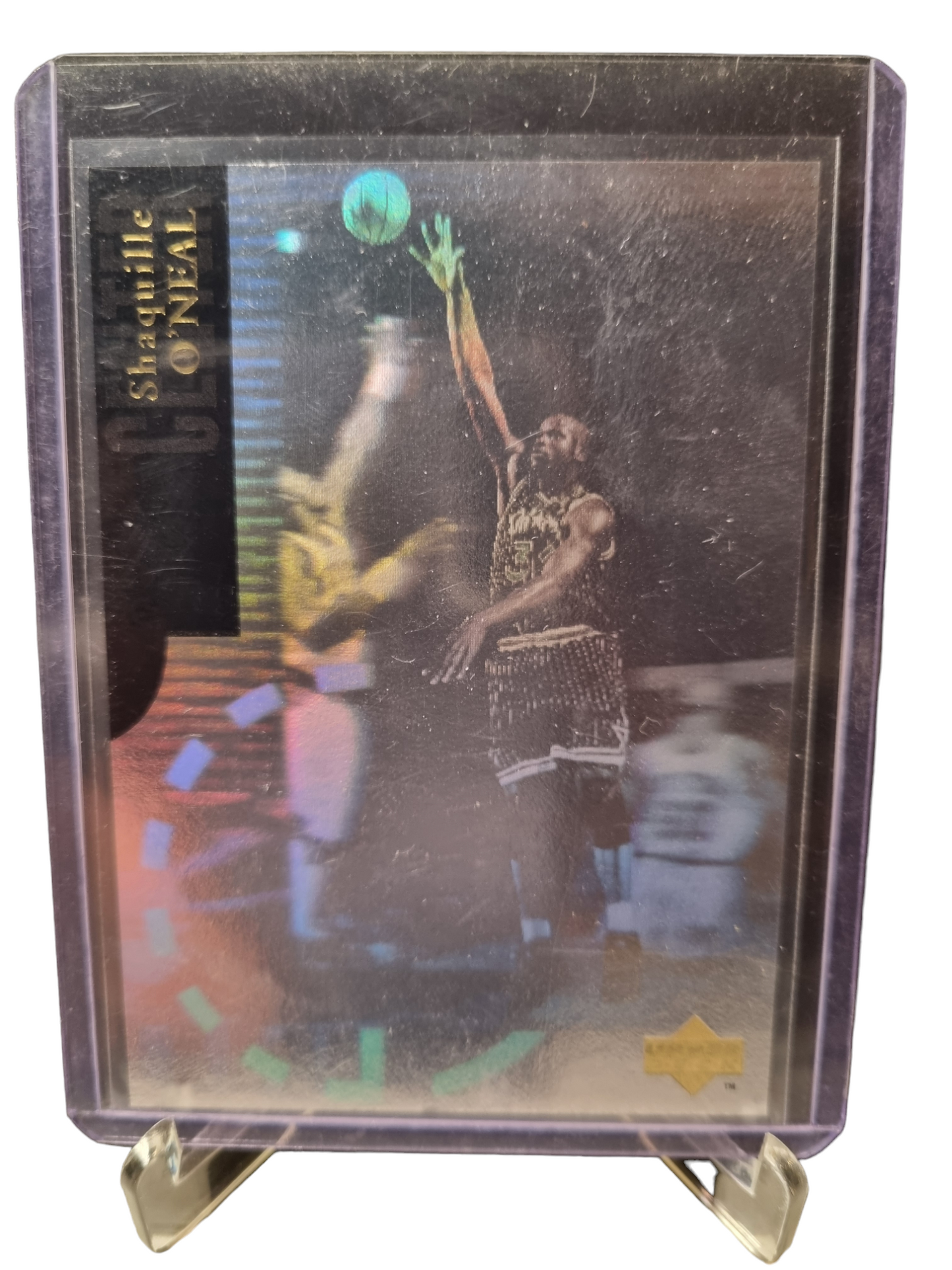 1995 Upper Deck #H7 Shaquille O'Neal Hologram Card