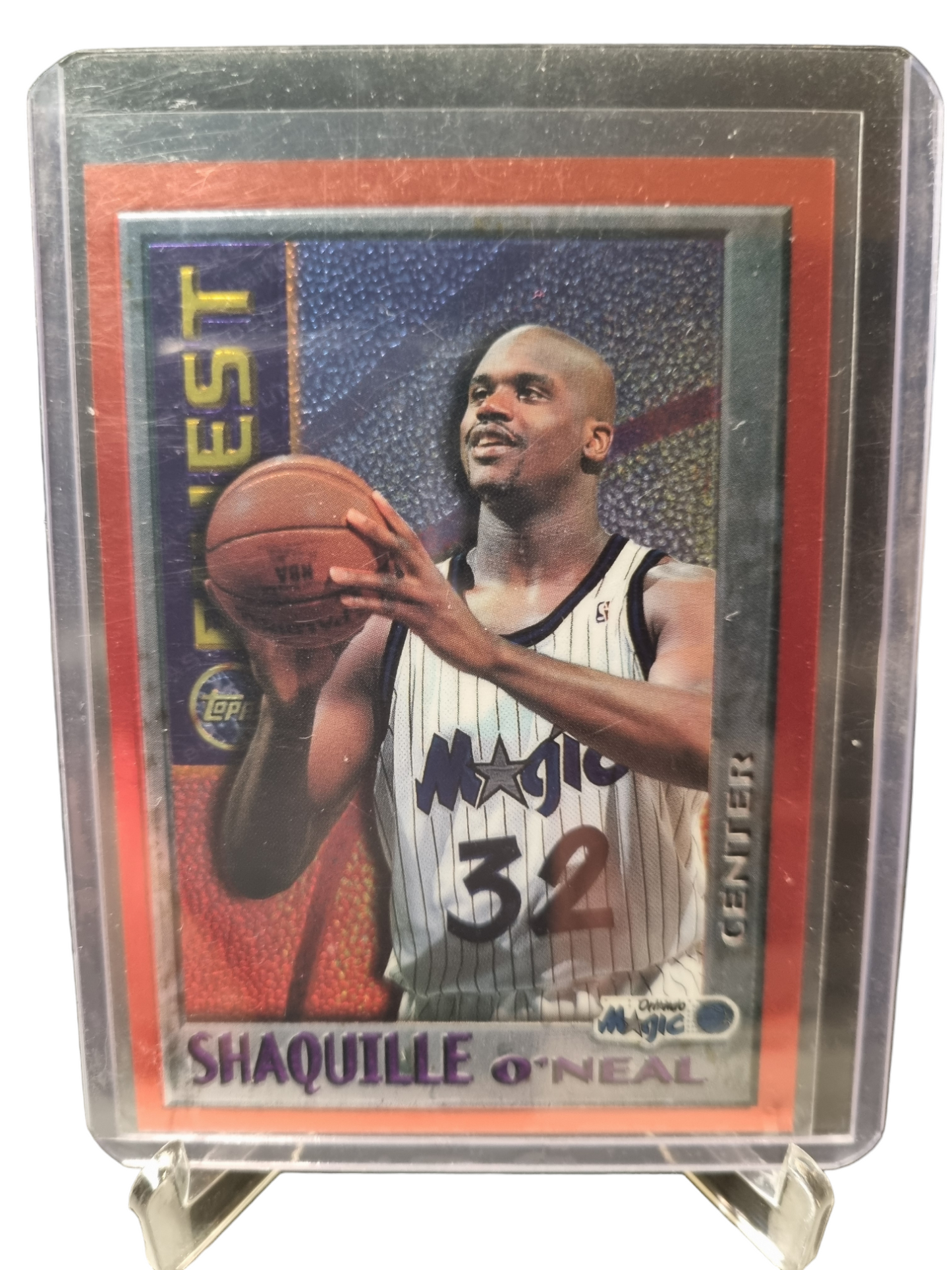 1995 Topps Finest #M22 Shaquille O'Neal