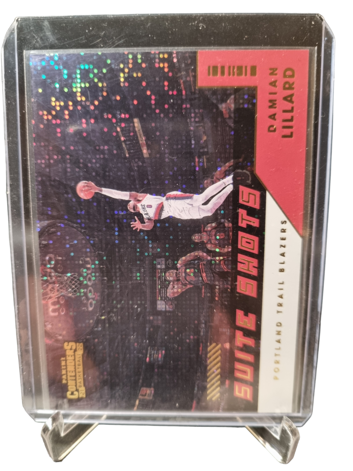 2021-22 Panini Contenders #7 Damian Lillard Suite Shots