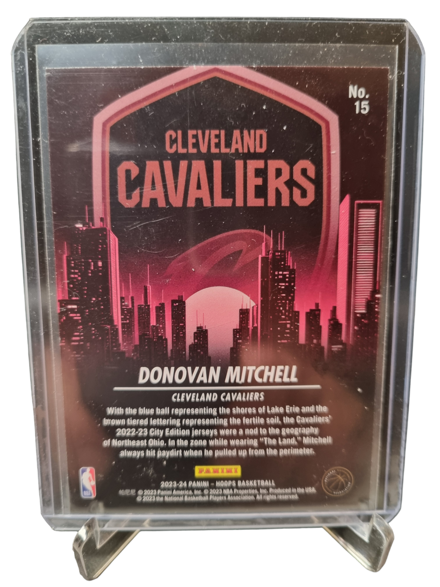 2023-24 Panini Hoops #15 Donovan Mitchell City Edition