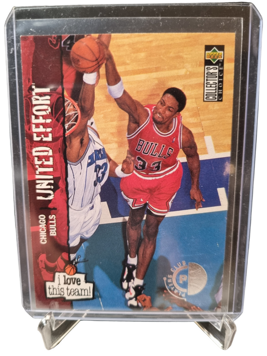 1995 Upper Deck #369 Scottie Pippen United Effort Players Club