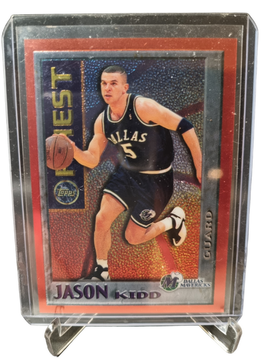 1996 Topps Finest #M9 Jason Kidd