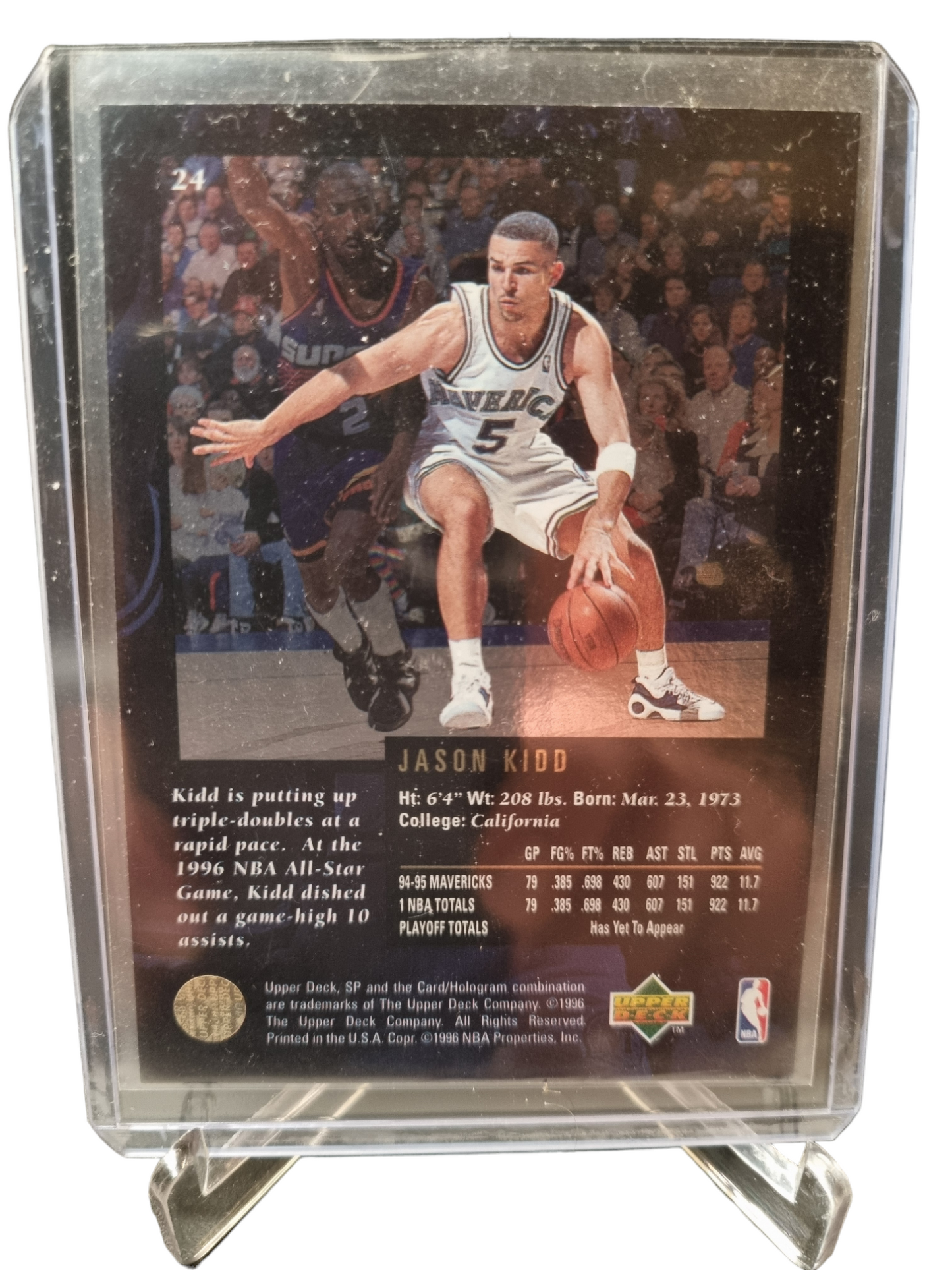 1996 Upper Deck #24 Jason Kidd Championship Series