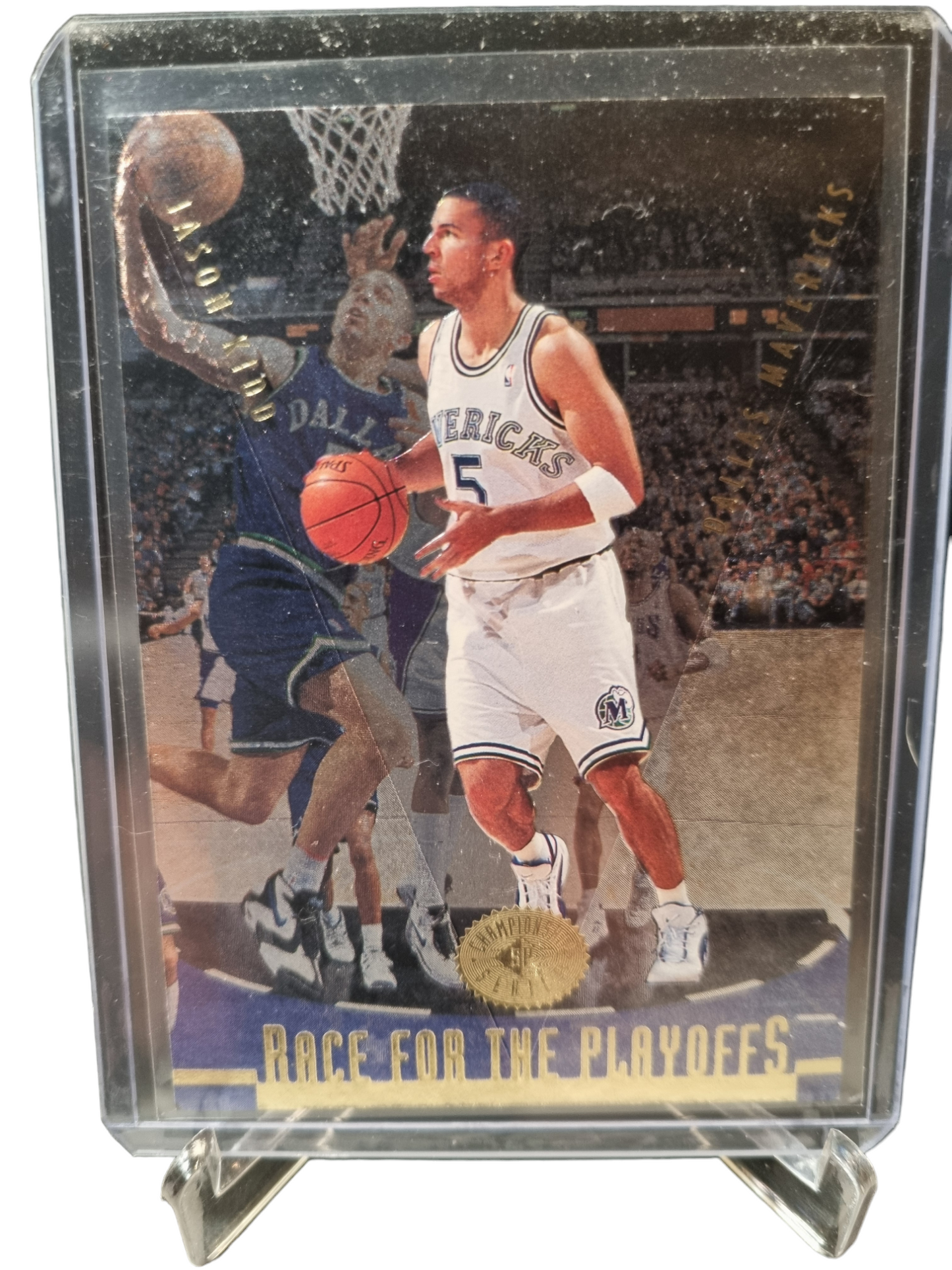 1996 Upper Deck #123 Jason Kidd Championship Series Race For The Play Offs