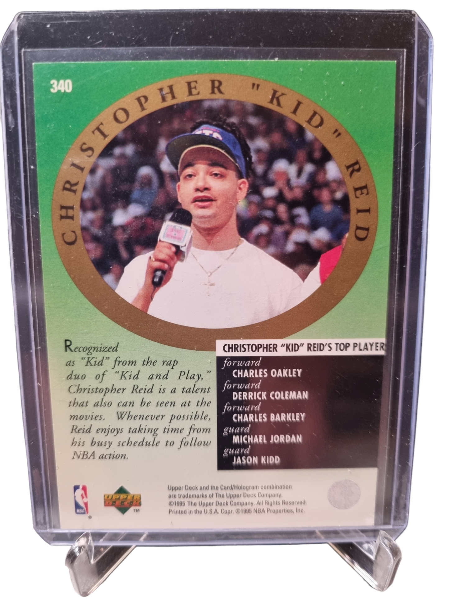 1995 Upper Deck #340 Jason Kidd Major Attractions Electric Court