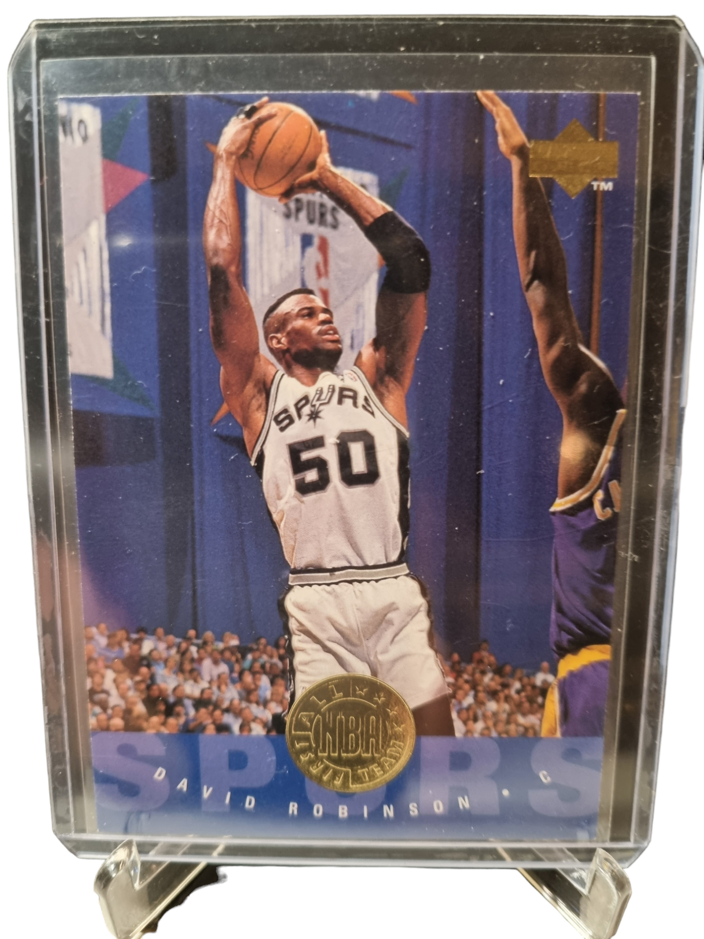 1995 Upper Deck #168 David Robinson All NBA First Team