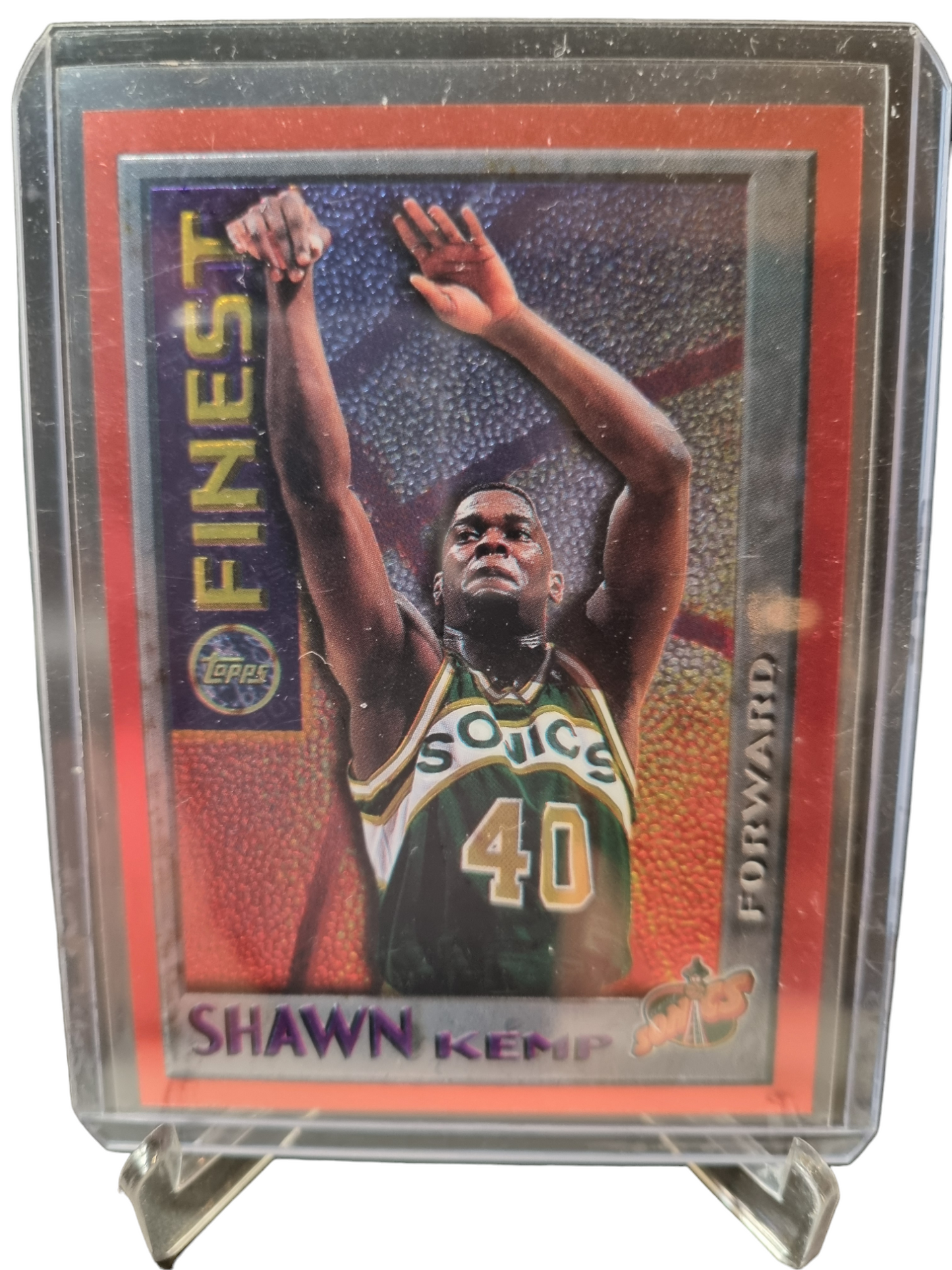 1996 Topps Finest #M4 Shawn Kemp