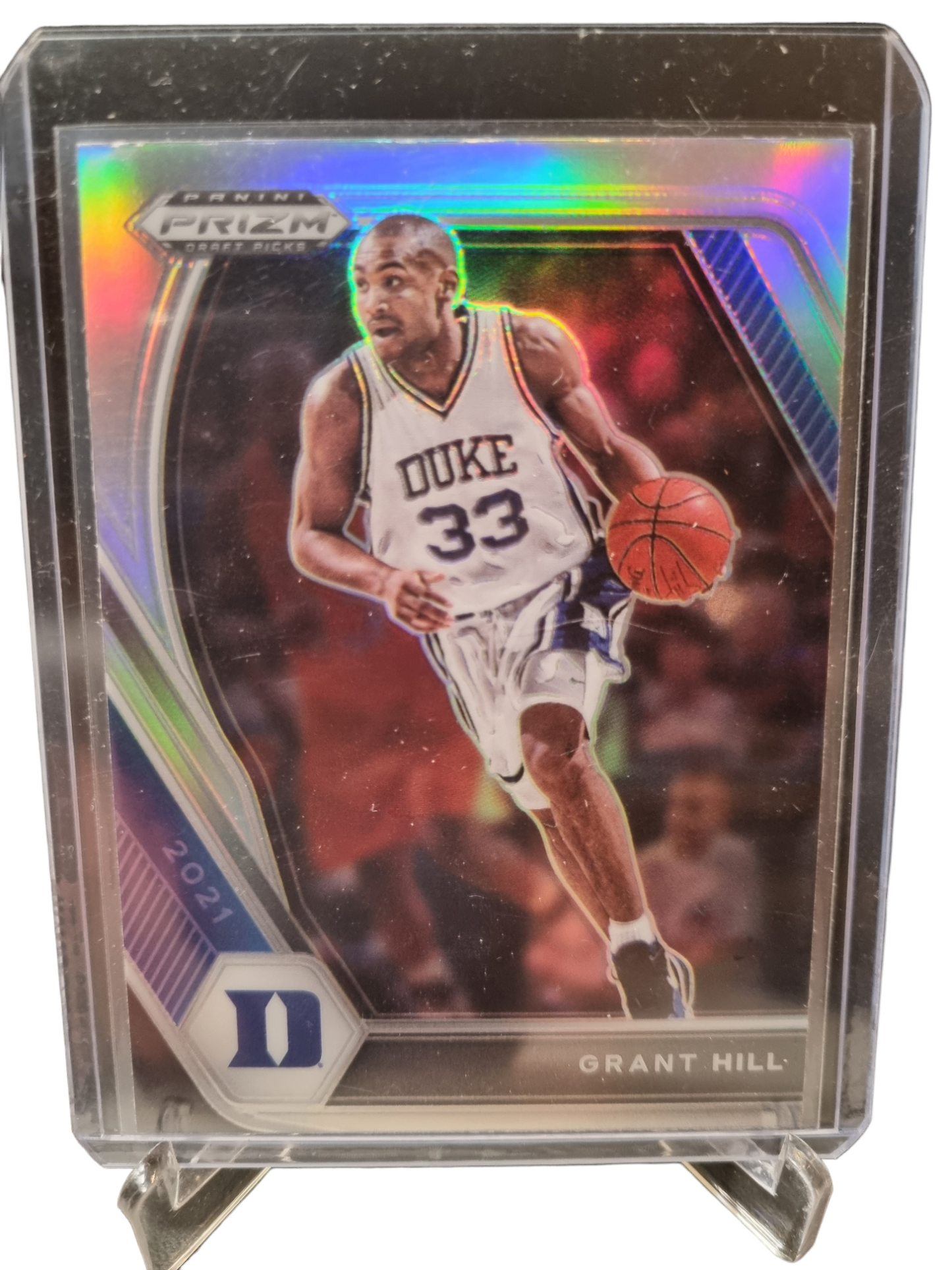 2021 Panini Prizm #90 Grant Hill Draft Picks Silver Prizm