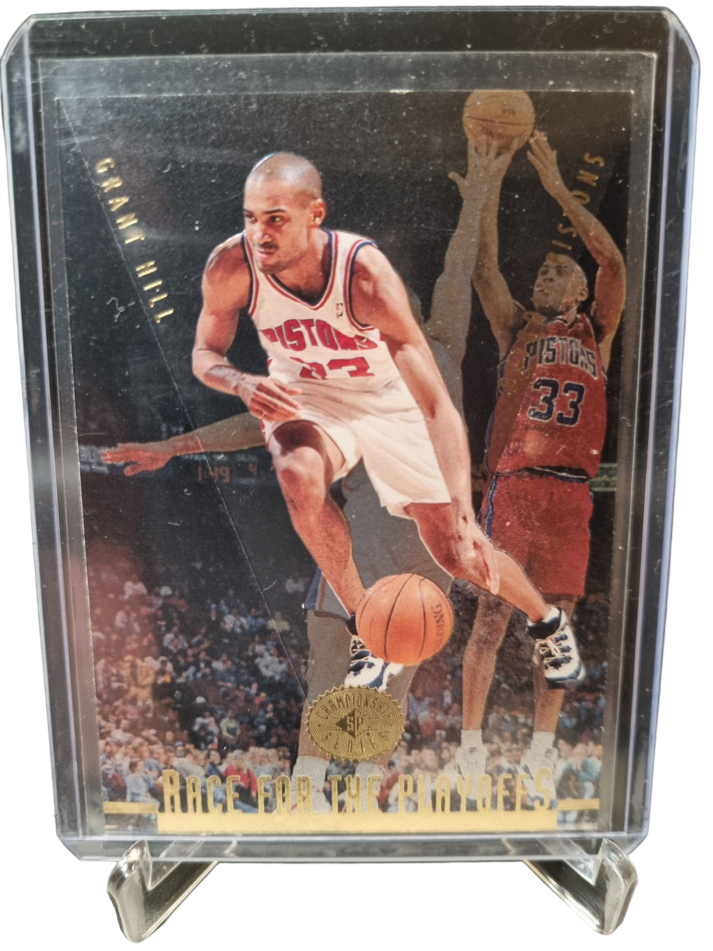 1996 Upper Deck #125 Grant Hill Race For The Playoffs