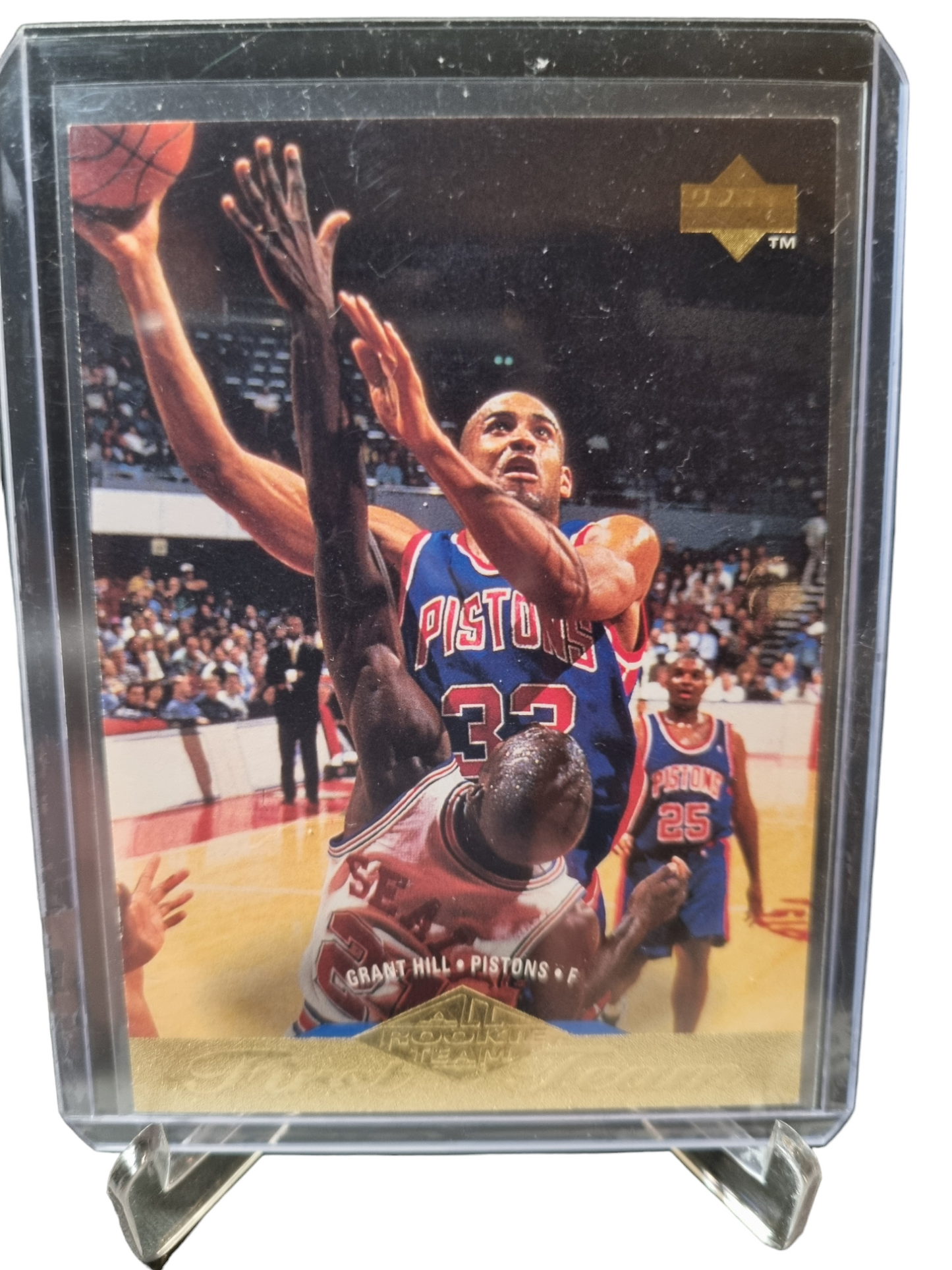 1995 Upper Deck #156 Grant Hill Rookie Card All NBA First Team