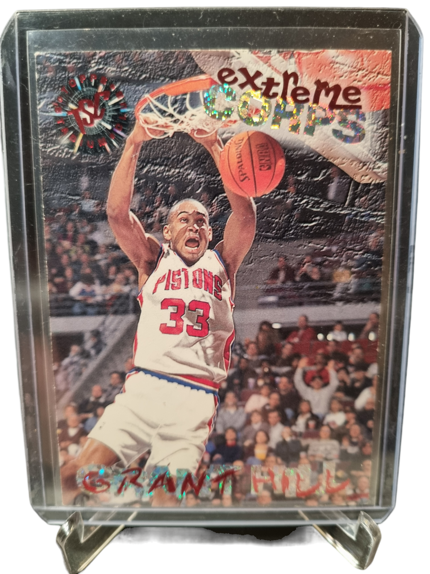 1995 Topps Stadium Club #108 Grant Hill Extreme Corps