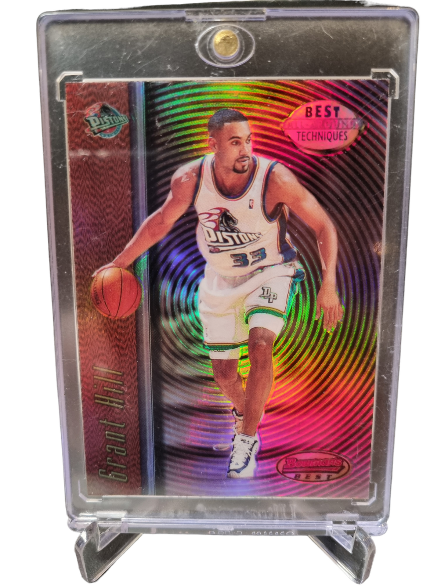 1998 Bowmans Best #T3 Grant Hill Best All Around Techniques Refractor