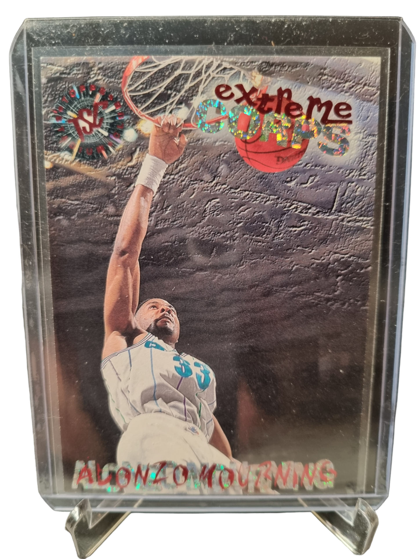 1996 Topps Stadium Club #103 Alonzo Mourning Extreme Corps