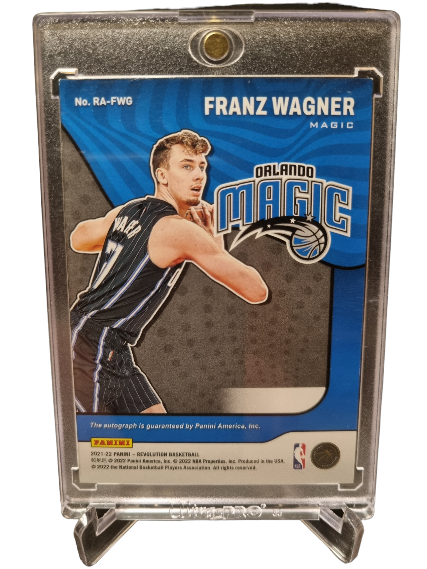 2021-22 Panini Revolution #RA-FWG Franz Wagner Rookie Card Autograph