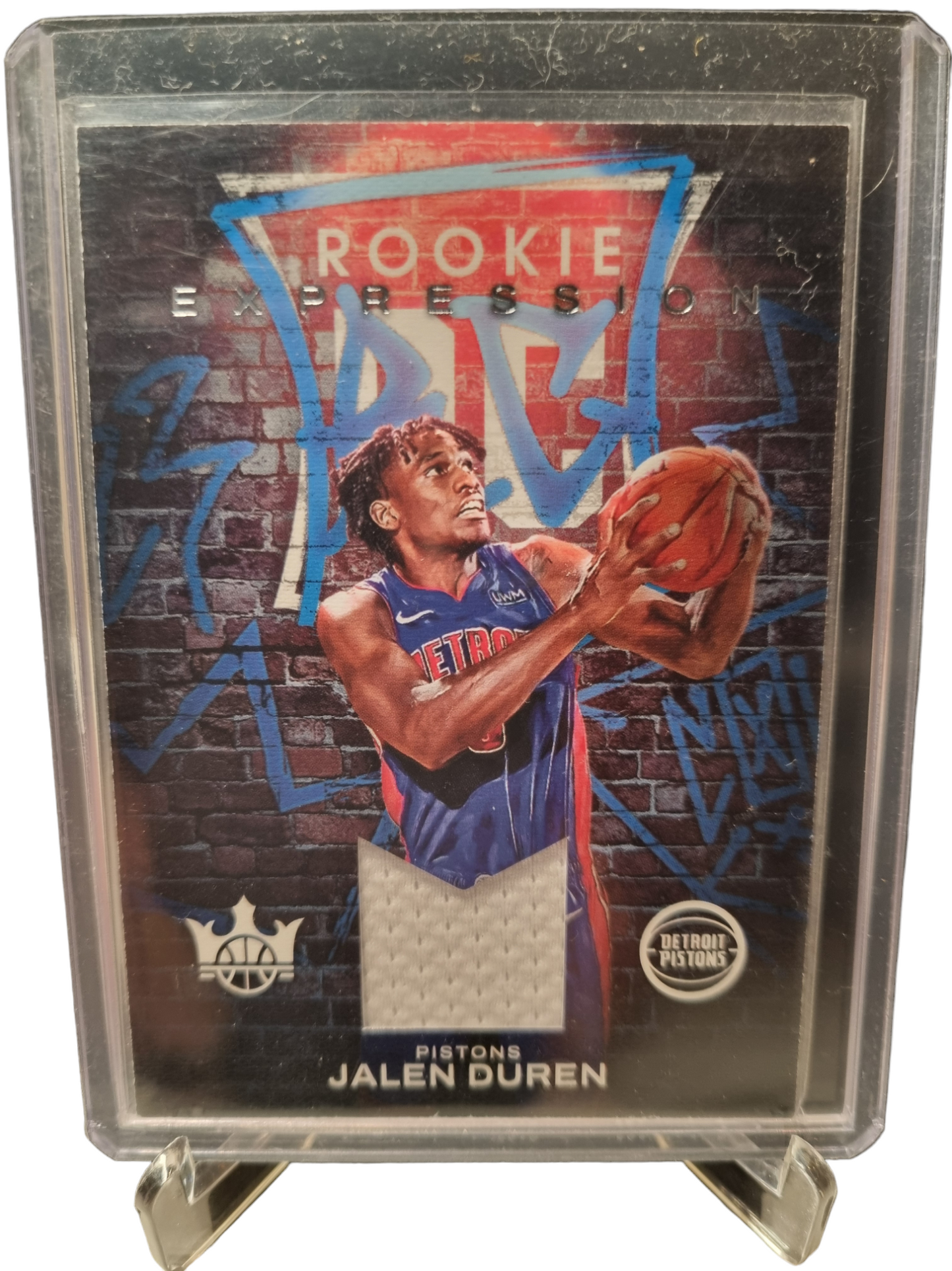 2022-23 Panini Origins #REM-JDP Jalen Duren Rookie Expression Patch