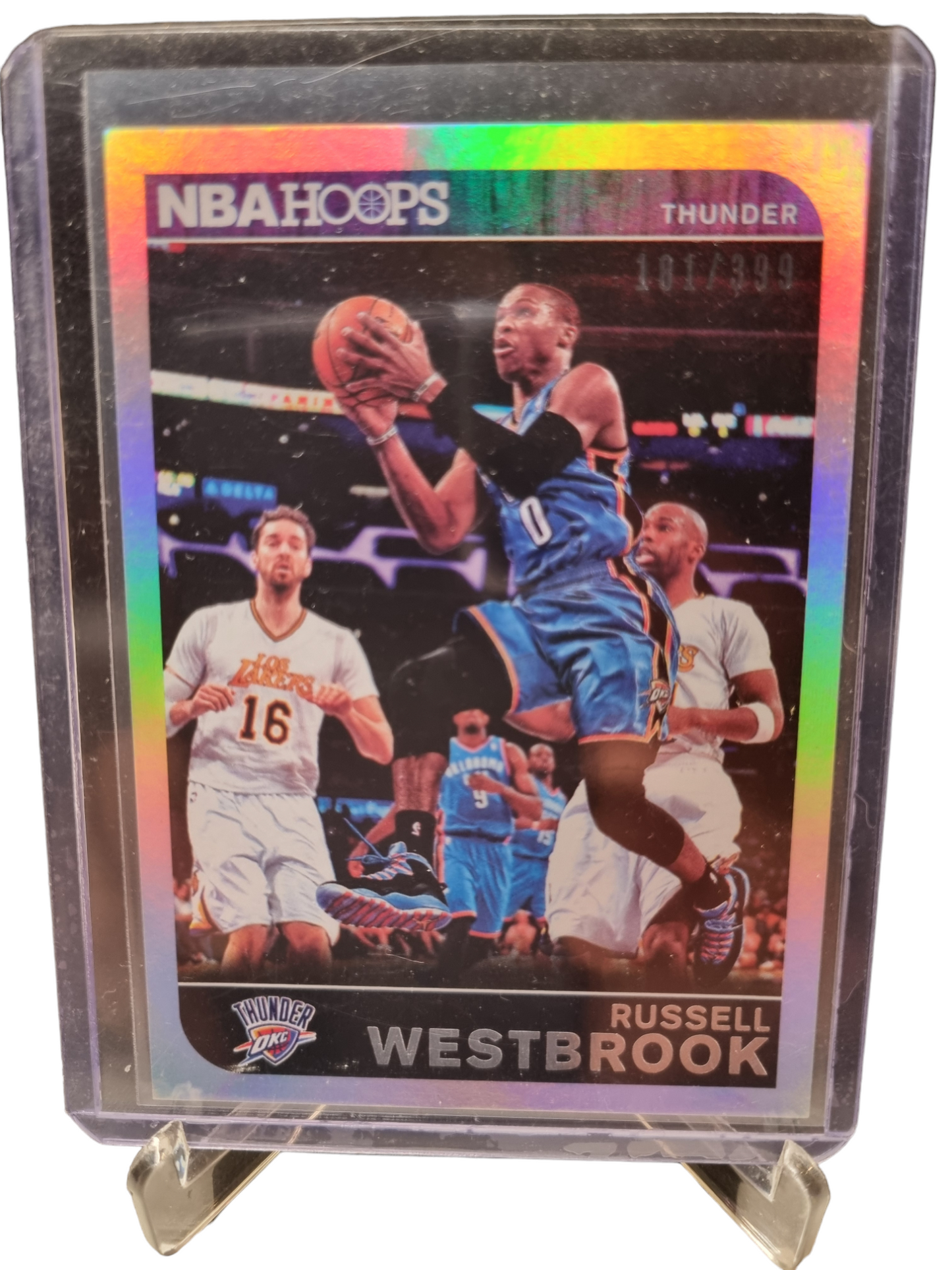 2014-15 Panini Hoop #92 Russell Westbrook Holo 181/399