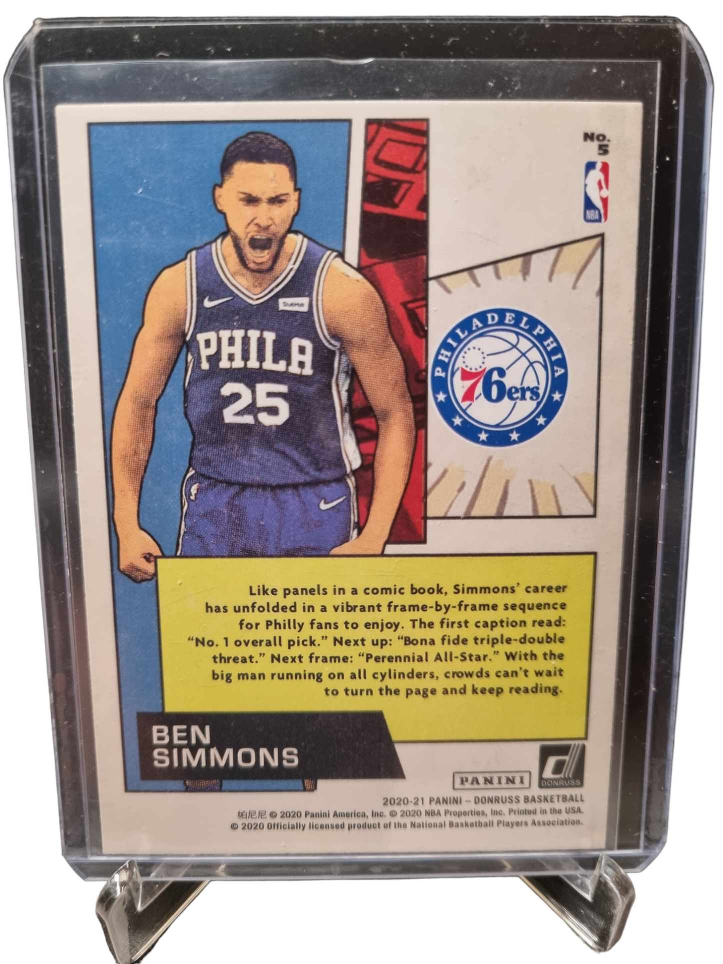 2020-21 Panini Donruss #5 Ben Simmons Net Marvels