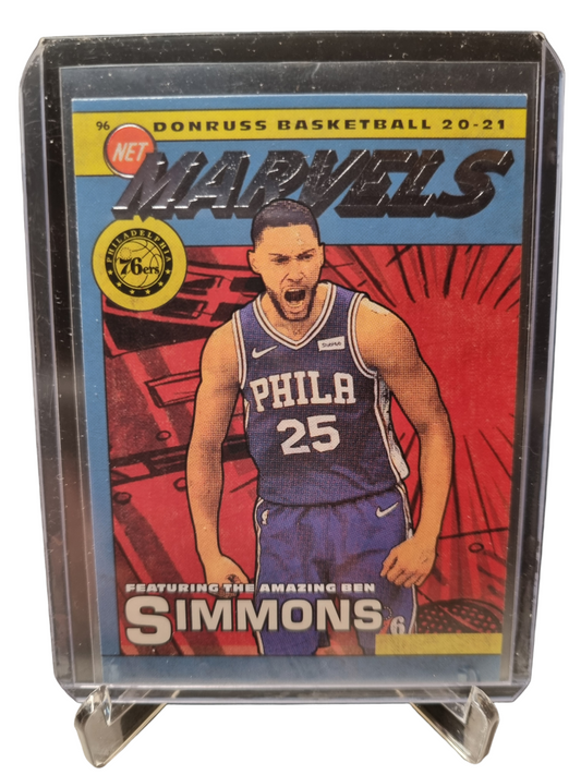 2020-21 Panini Donruss #5 Ben Simmons Net Marvels