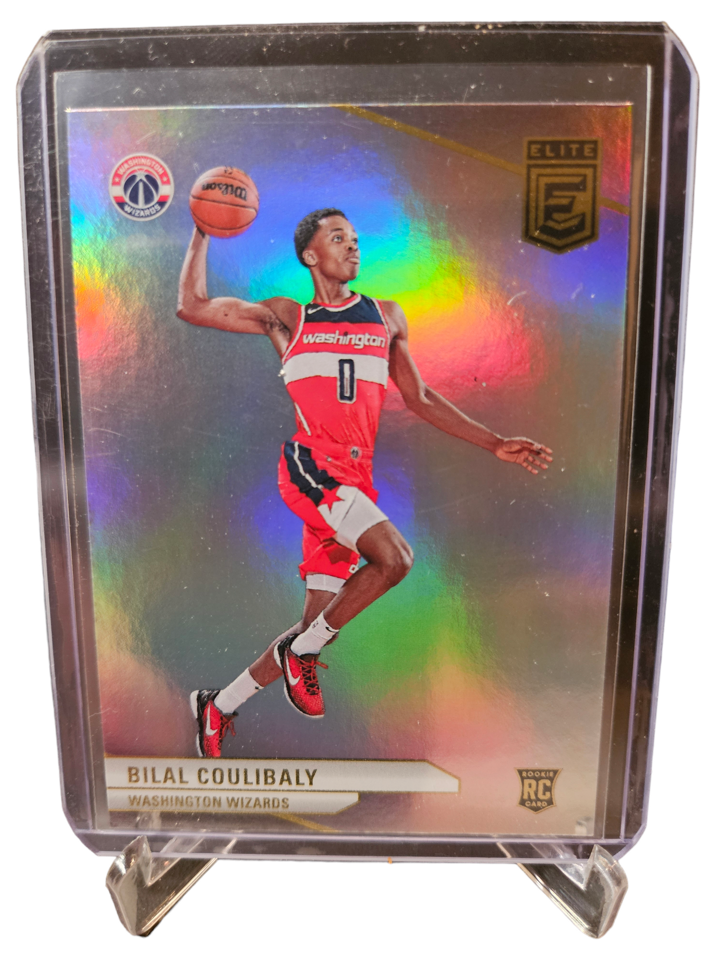 2023-24 Panini Donruss Elite #217 Bilal Coulibaly Rookie Card SP