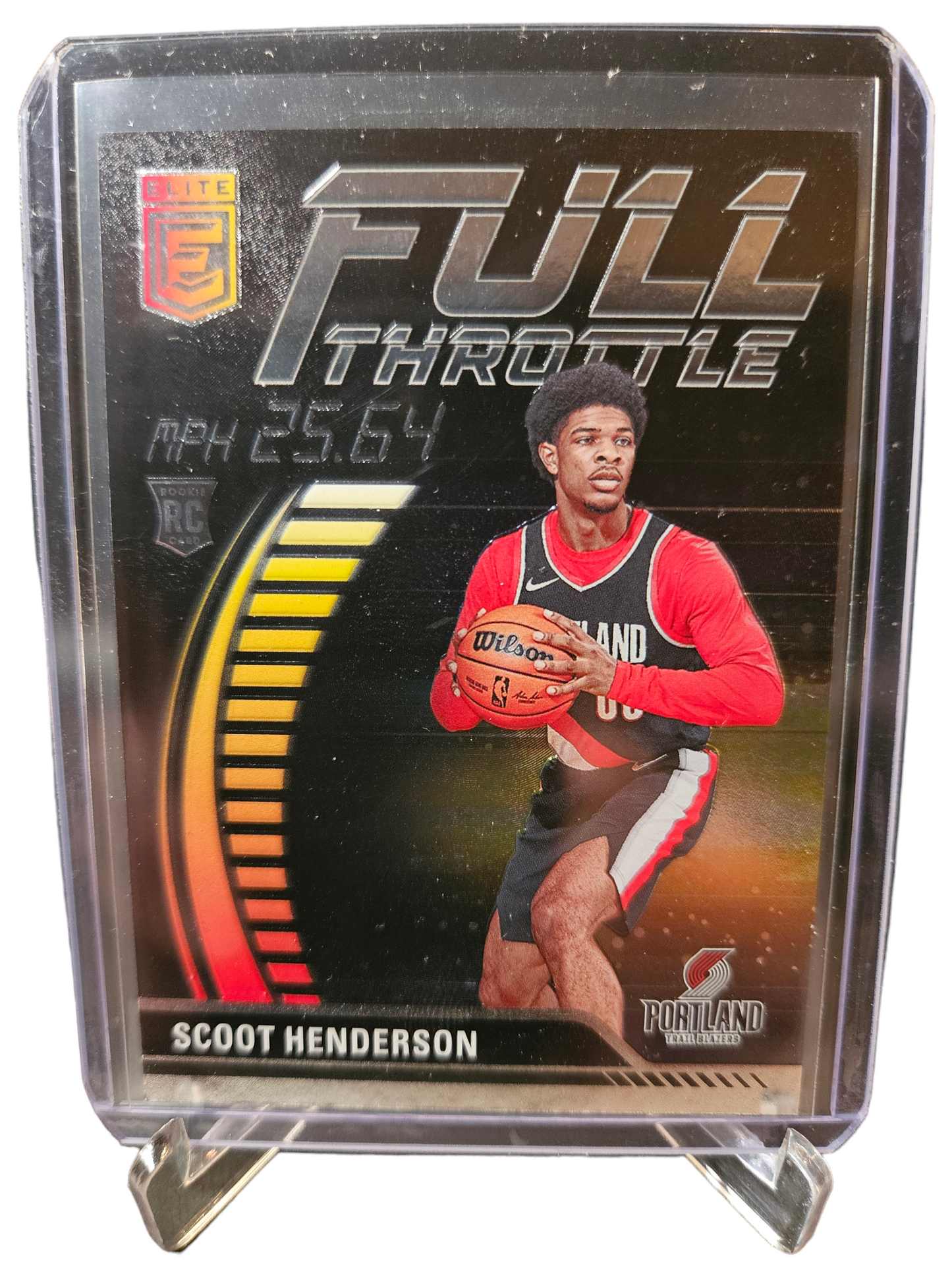 2023-24 Panini Donruss Elite #2 Scoot Henderson Rookie Card Full Throttle