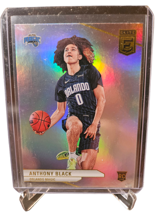 2023-24 Panini Donruss Elite #240 Anthony Black Rookie Card SP