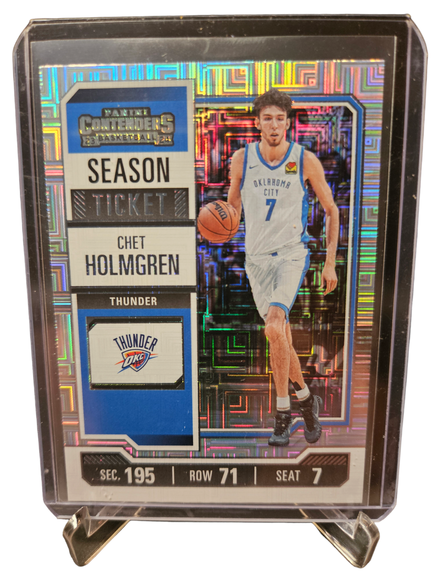 2023-24 Panini Contenders #33 Chet Holmgren Season Ticket