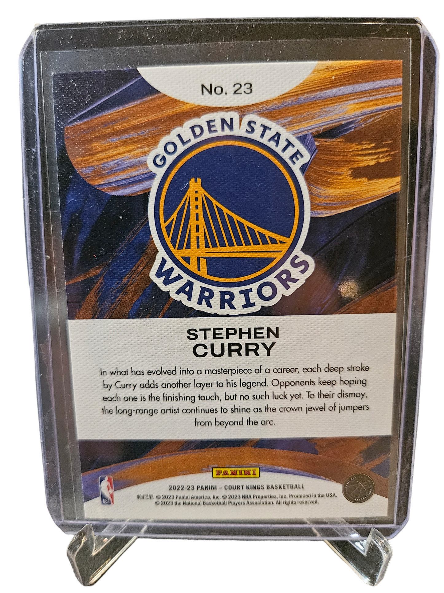 2022-23 Panini Court Kings #23 Stephen Curry Modern Strokes