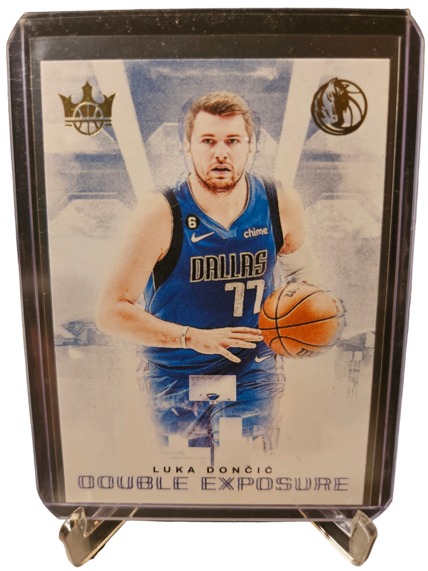 2022-23 Panini Court Kings #17 Luka Doncic Double Exposure