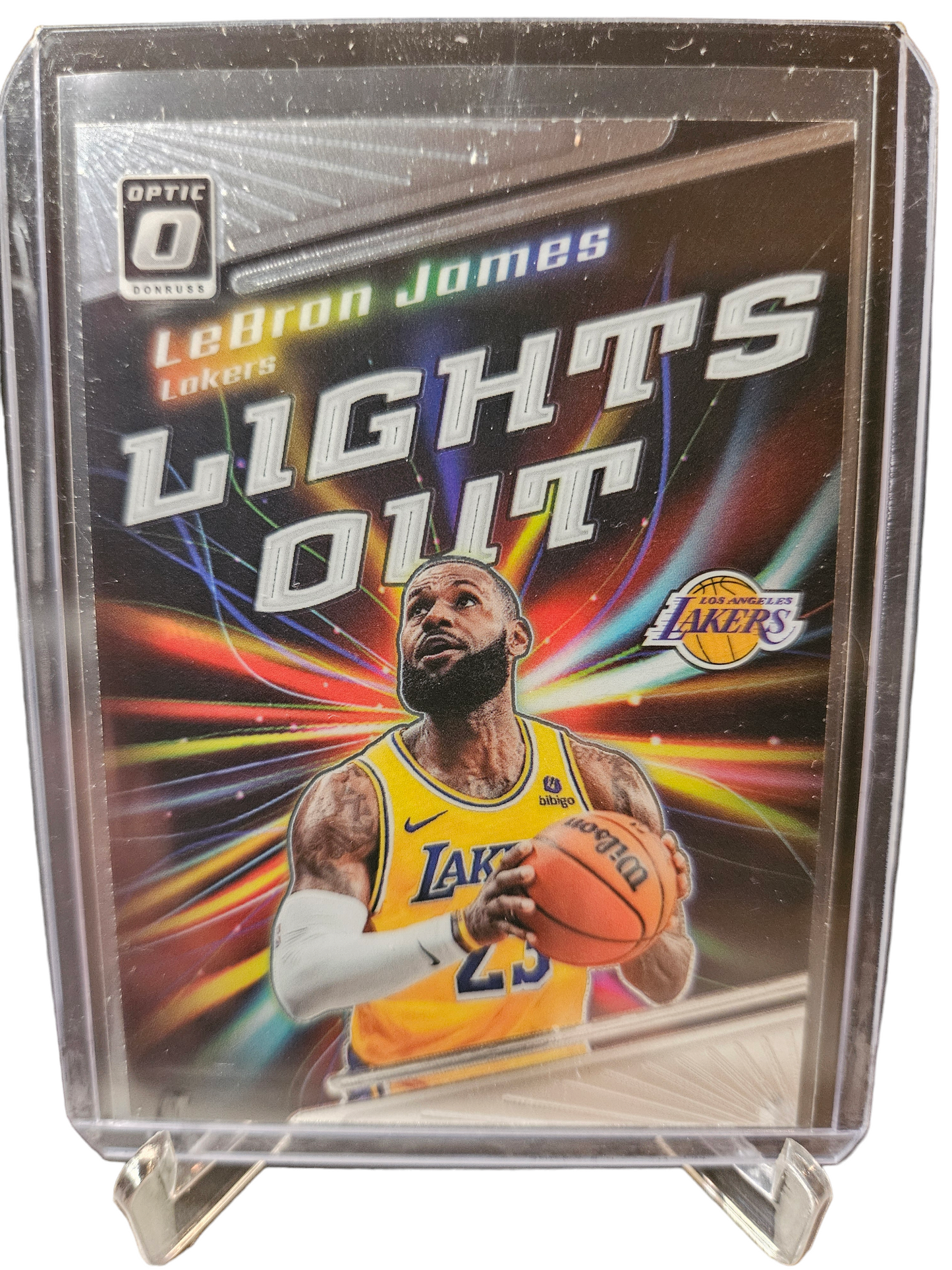 2023-24 Panini Donruss Optic #10 Lebron James Lights Out