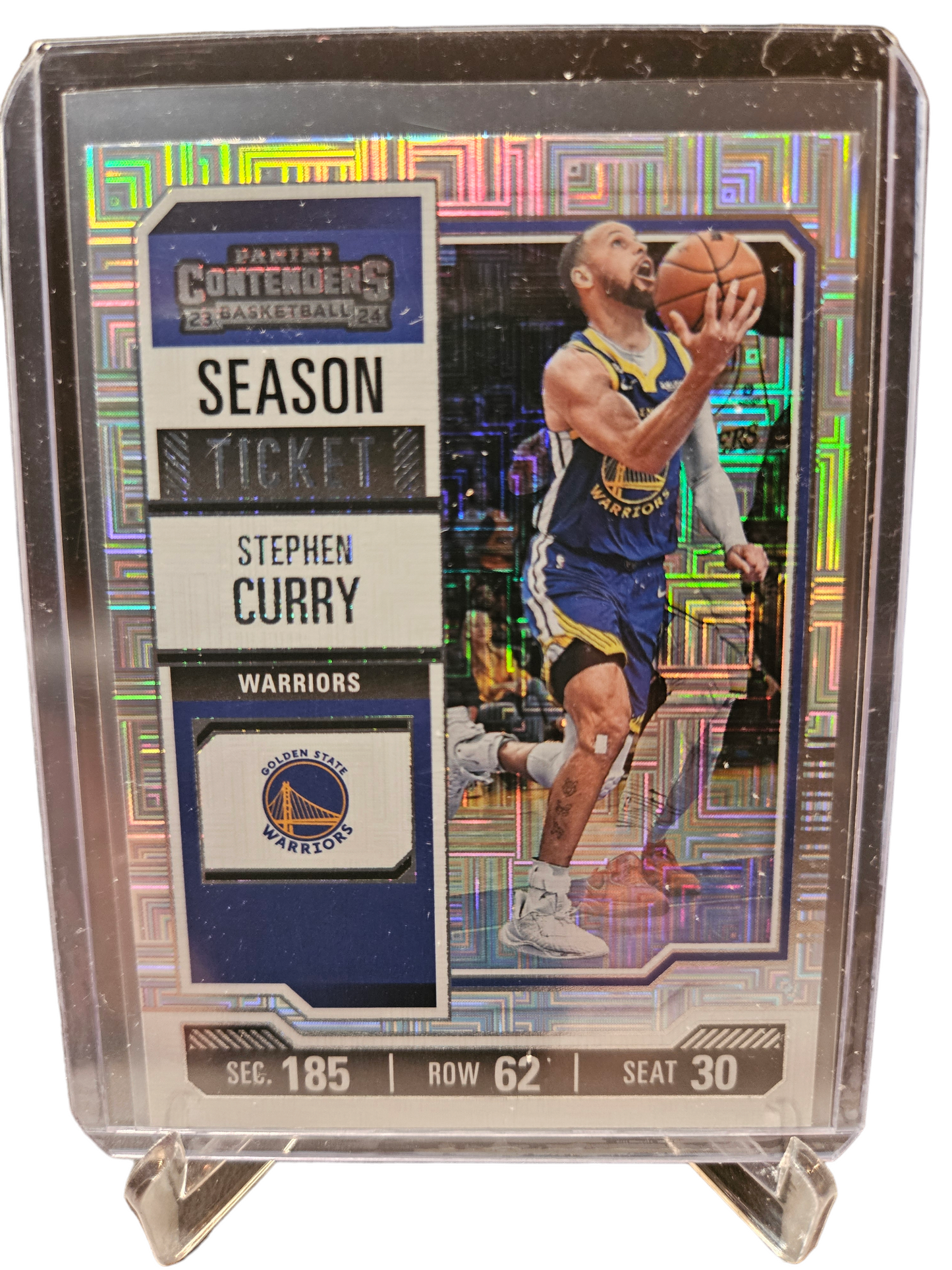 2023-24 Panini Contenders #55 Stephen Curry Season Ticket